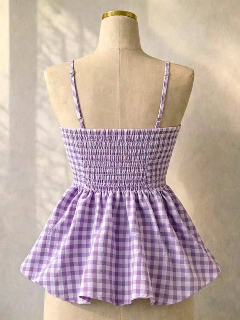Lilac Purple Cute Women's Camisole - Picture 3 of 3